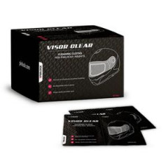 Nettoyant visière adaptable boîte de 30 lingettes