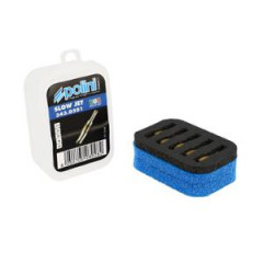 Gicleur ralenti Polini 32 à 40 (coffret de 5) pour carbu Polini CP