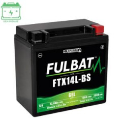 Batterie Fulbat FTX14L-BS 12V 12AH GEL - SANS ENTRETIEN - ACTIVEE USINE