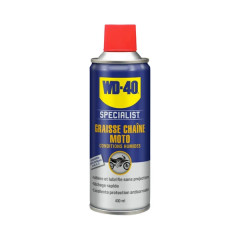 Graisse chaîne moto WD-40 aérosol 400 ml