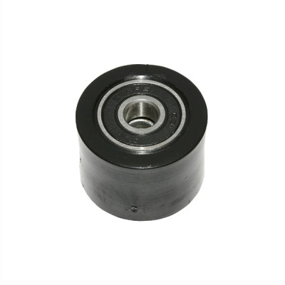 Rouleau tendeur de chaine moto Polisport 32mm noir