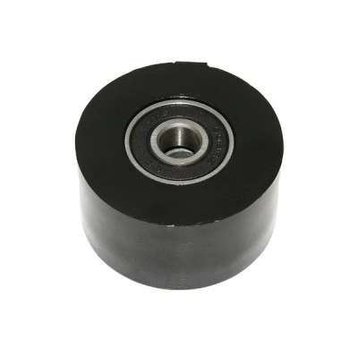 Rouleau tendeur de chaine moto 42mm noir Polisport