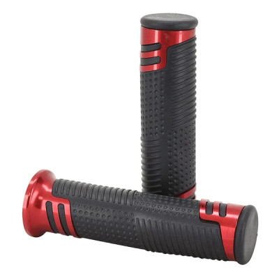 Revêtements poignées Replay R613 noir-rouge 127mm closed end