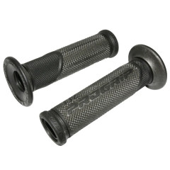 Revêtements poignées ProGrip 732 double densité noir-titane open end 125mm