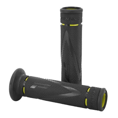 Revêtements de poignées ProGrip 838 double densité noir-jaune open end 122mm
