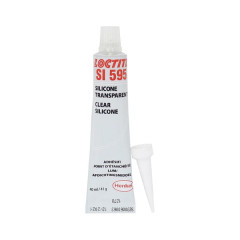 Pâte à joint Loctite SI 595 transparente -55 °C à 50 °C (tube 40 ml sous blister)