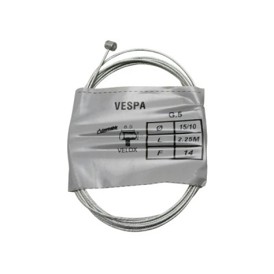 Câble de vitesse à main adaptable 5,5x6,5mm diamètre 15-10 L 2,25m (14 fils) (boîte de 25)