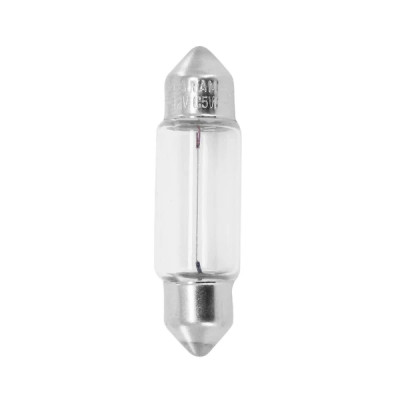 Ampoule navette Osram 12V 5W culot SV8,5-8 (11x35) norme C5W (feu arrière+stop)