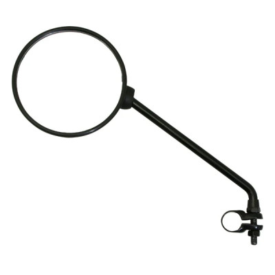 Rétroviseur universel Vicma rond noir collier M8-125 diamètre 122mm