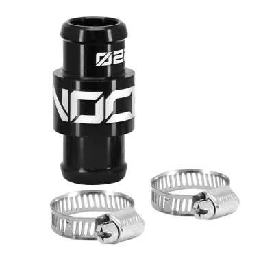 Adaptateur de refroidissement Voca Racing 22mm 1-8'' noir avec emplacement pour sonde de température