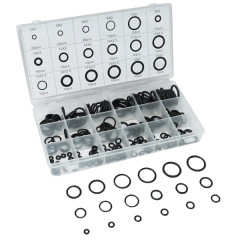 Joint torique adaptable assortiment 18 tailles diamètre de 3 à 20mm (boîte de 225 pièces)