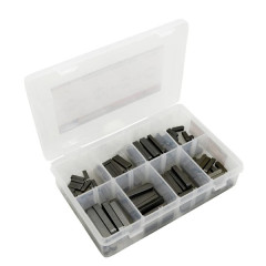 Clavette parallèle métrique adaptable assortiment boîte de 130 pièces