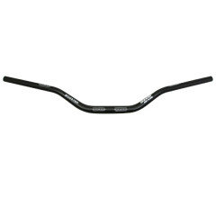 Guidon moto adaptable noir alu diamètre 28,6mm L820mm H90mm (diamètre variable 22,2-28,6-22,2)