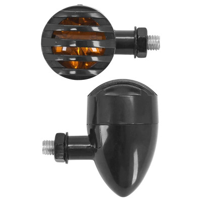 Clignotant universel Replay 13 LEDs base ABS fumé-noir homologué CE