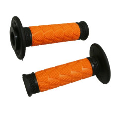 Revêtements poignées ProGrip 783 double densité base noir-orange 115mm