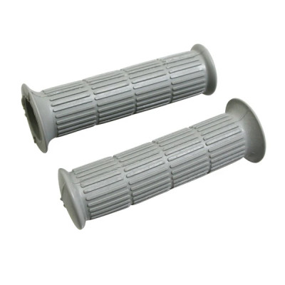 Revêtement poignée adaptable gris diamètre 22-24mm (paire)