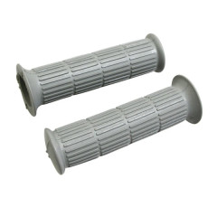 Revêtement poignée adaptable gris diamètre 22-24mm (paire)