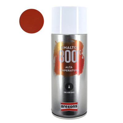 Bombe de peinture Arexons pro haute température 800°C rouge aérosol 400 ml (3436)