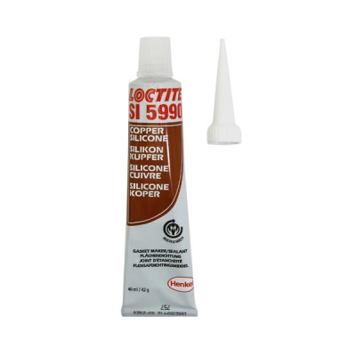 Pâte à joint Loctite 5990 haute température silicone cuivre (tube 40 ml sous blister)