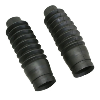 Soufflets de fourche adaptable diamètre int 30 et 37mm - longueur 165mm pour MBK 51 (PAIRE)