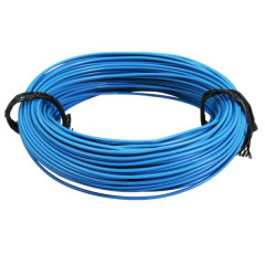 Fil électrique adaptable 0,75mm² multibrin bleu 50m