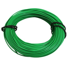 Fil électrique adaptable 0,75mm2 multibrin vert (50m)