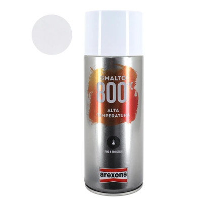 Bombe de peinture Arexons haute température 800°C blanc aérosol 400 ml (3330)