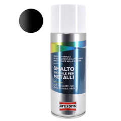 Bombe de peinture Arexons satin noir intense mat RAL 9005 aérosol 400 ml (3850)