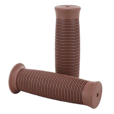 Revêtements poignées adaptable caramel 125mm - closed end style vintage