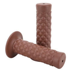 Revêtements poignées adaptable vintage caramel 120mm closed end