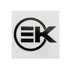 Autocollant Artek 75 x 75 mm NOIR (VENDU À L'UNITE)