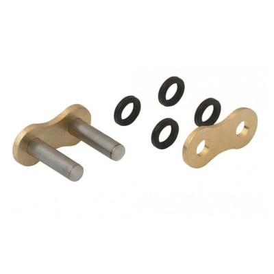 Attache rivets axe pleins Afam 428 or (type chaine a428r1-g) (démultiplication origine) (mr a428r1-g)