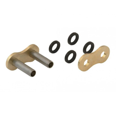 Attache rivets axe creux Afam 428 or (type chaine a428xmr-g) (démultiplication origine)