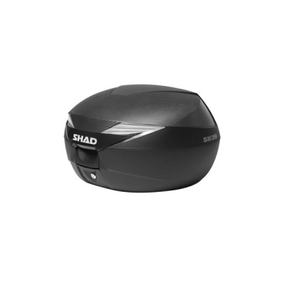 Top case Shad carbone 39L avec platine (contenance 1 casque intégral + 1 casque jet) D0B39106