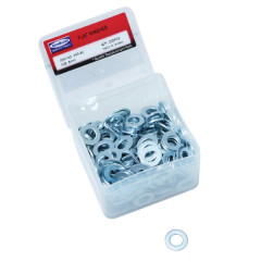 Rondelle plate adaptable acier diamètre 8mm (boîte de 200 pièces)