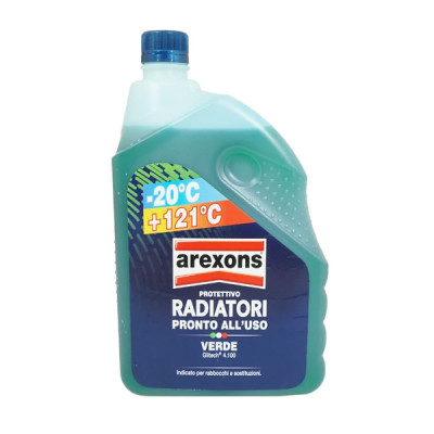 Liquide de refroidissement Arexons -20°C/+121°C vert 2L