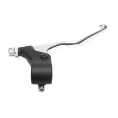 Poignée de frein Domino alu poli-noir droit