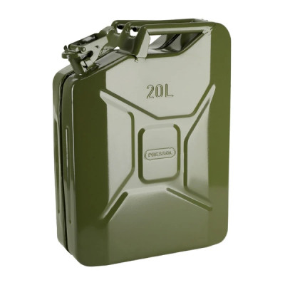 Jerrycan-bidon essence-carburant Pressol métal armée 20L homologué TUV-EN