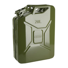 Jerrycan-bidon essence-carburant Pressol métal armée 20L homologué TUV-EN
