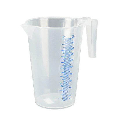 Doseur-broc Pressol en polypropylene gradue transparent 2L