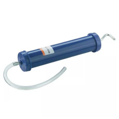 Seringue huile Pressol standard acier couvercles plastique bleu 500ml