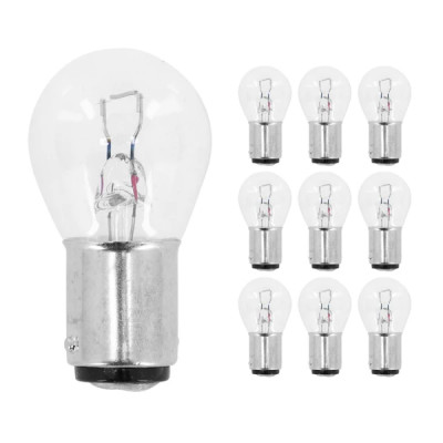 Ampoules Flosser 12V 21W culot BA15d norme 1142 (boîte de 10)
