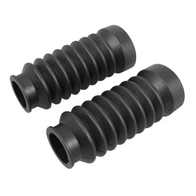 Soufflets de fourche adaptable diamètre intérieur 25 et 40mm - longueur 110mm pour scooter MBK 50 Booster / Yamaha 50 BWS