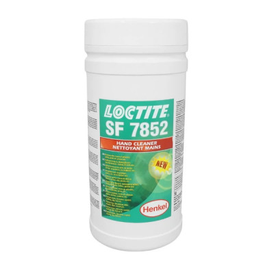 Lingettes nettoyantes mains Loctite SF 7852 double face (pot de 70 lingettes)