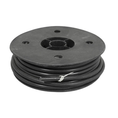 Gaine universelle adaptable fil plat 40-10 noir (15m)