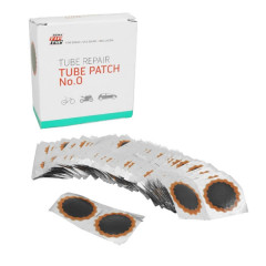 Rustine chambre CombiBox adaptable rouge ronde (diamètre 30mm) (100 pièces) (5000036)