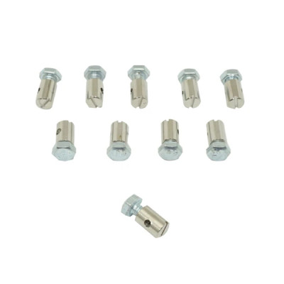 Serre câbles de gaz adaptable diamètre 6mm - longueur 9mm (vendu par 10)