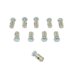 Serre câbles de gaz adaptable diamètre 6mm - longueur 9mm (vendu par 10)