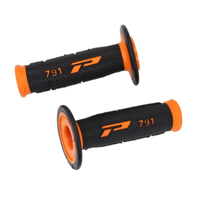 Revêtements poignées ProGrip 791 double densité orange-noir 115mm