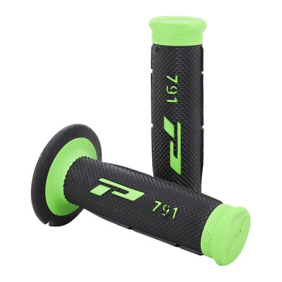 Revêtements poignées ProGrip 791 double densité vert-noir 115mm